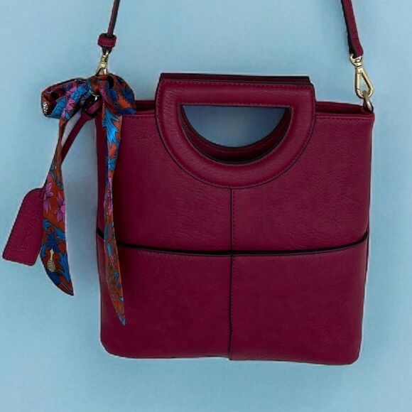 Sole Society Vegan Leather Stylish Crossbody Purse EUC - Picture 1 of 7
